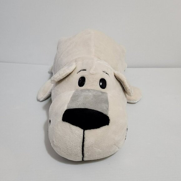 Flip A Zoo Asher Husky & Poppi Polar Bear Plush 18" Stuffed Reversible Plush Toy - Picture 8 of 13